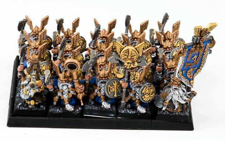 Miniatura Citadel Longbeards Nani – Warhammer Fantasy Battles – 1999, Non Dipinta - Foto 3